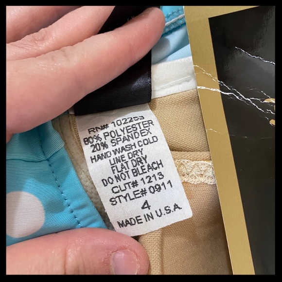 NWT Modcloth Esther Williams Polka Dot Swimsuit - Picture 5 of 5